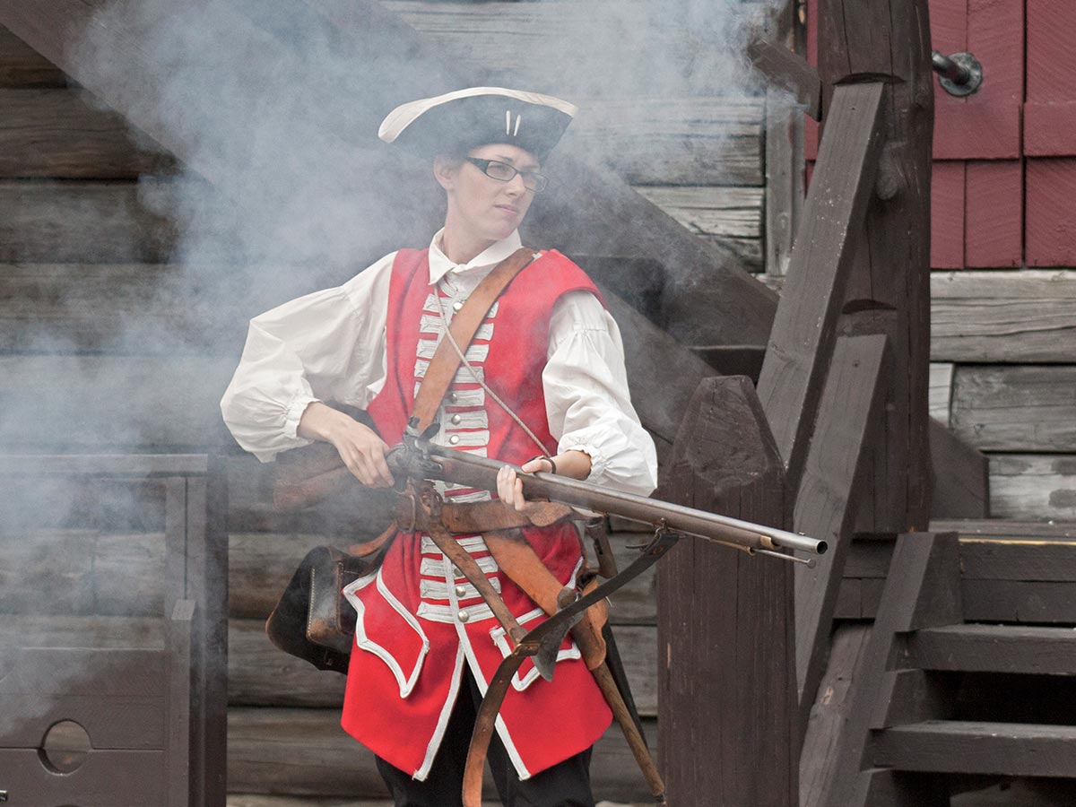Musket-shooting
