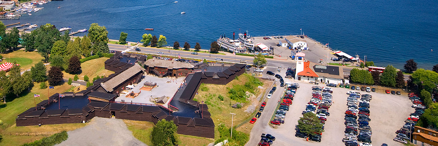 Fort William Henry and Lake George