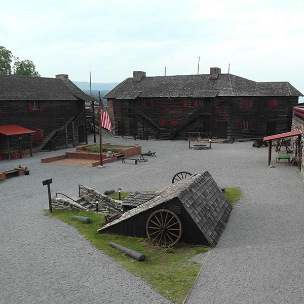 Inside Fort William Henry