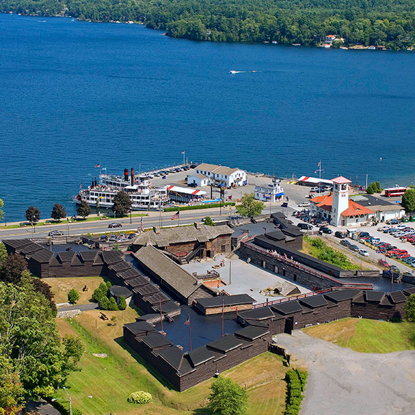 Fort William Henry in Lake George, NY